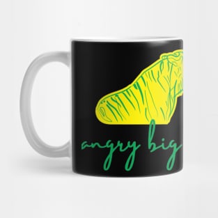 Angry Big Cat Mug